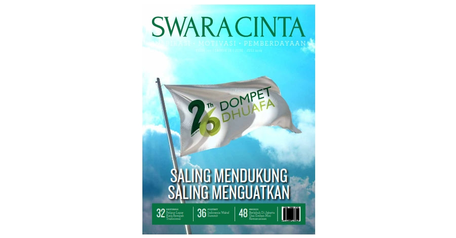Majalah Swara Cinta Edisi 100 : Saling Mendukung Saling Menguatkan