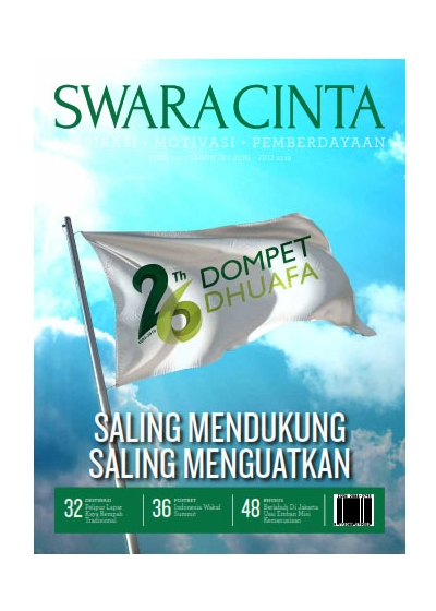 Majalah Swara Cinta Edisi 100 : Saling Mendukung Saling Menguatkan