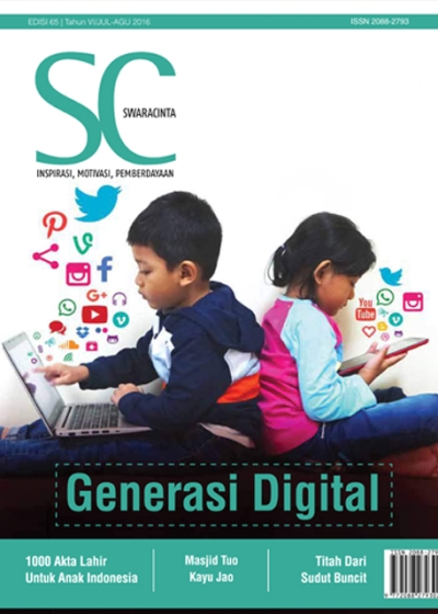 Majalah Swara Cinta Edisi 65 : Generasi Digital