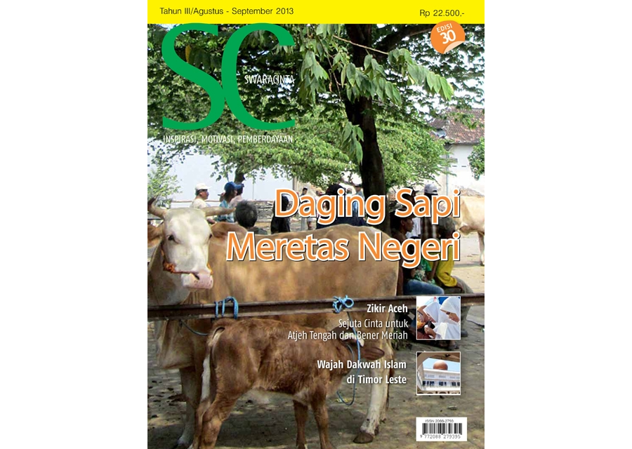 Majalah Swara Cinta Edisi 30 : Daging Sapi Meretas Negeri