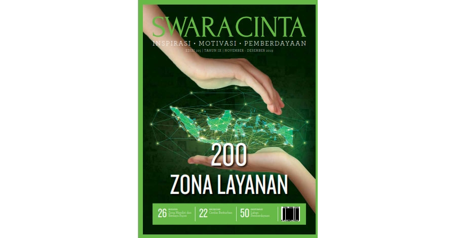 Majalah Swara Cinta Edisi 105 : 200 Zona Layanan