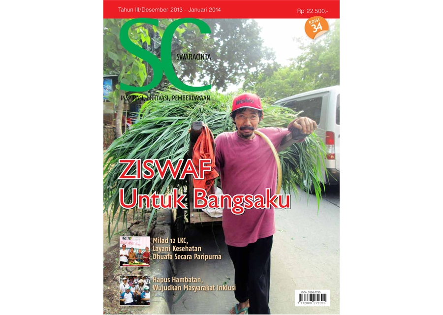 Majalah Swara Cinta Edisi 34 : ZISWAF untuk Bangsaku