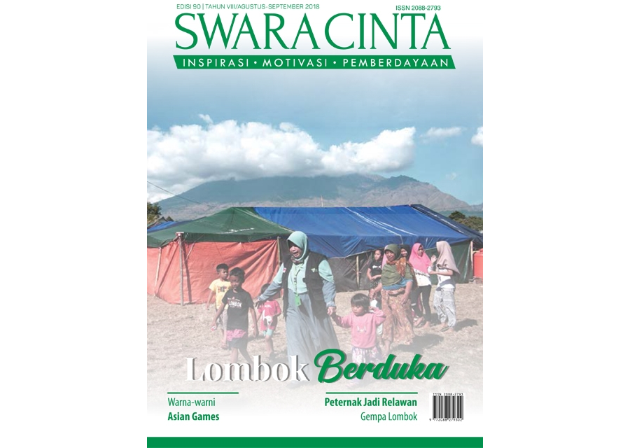 Majalah Swara Cinta Edisi 90 : Lombok Berduka