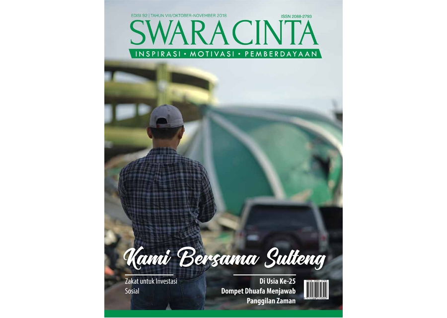 Majalah Swara Cinta Edisi 92 : Kami Bersama Sulteng