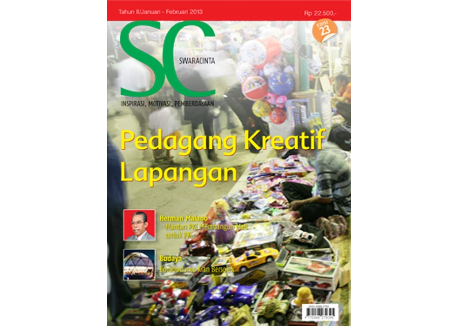 Majalah Swara Cinta Edisi 23 : Pedagang Kreatif Lapangan