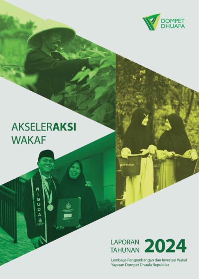 Laporan Tahunan Wakaf Dompet Dhuafa Tahun 2024