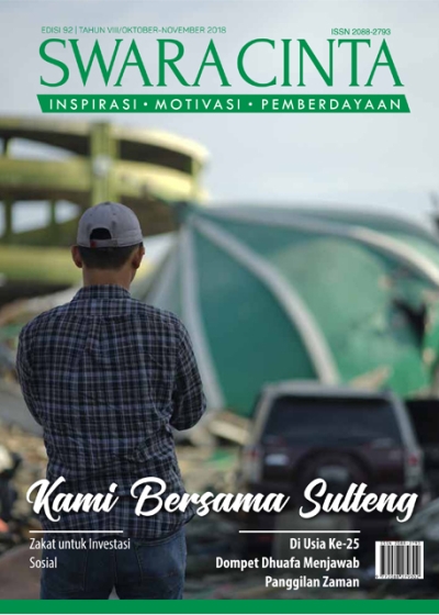 Majalah Swara Cinta Edisi 92 : Kami Bersama Sulteng