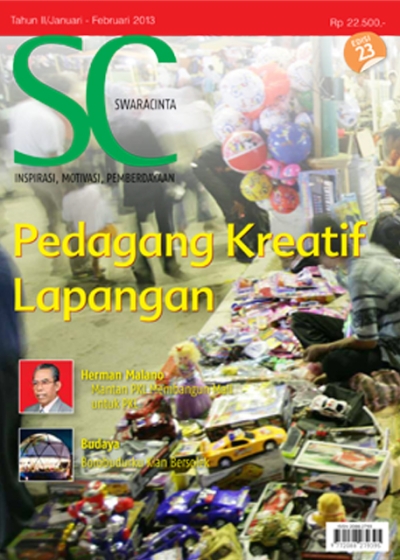 Majalah Swara Cinta Edisi 23 : Pedagang Kreatif Lapangan