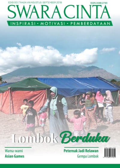 Majalah Swara Cinta Edisi 90 : Lombok Berduka
